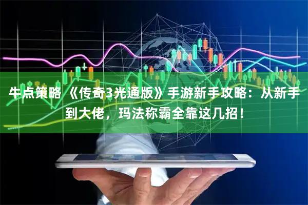 牛点策略 《传奇3光通版》手游新手攻略：从新手到大佬，玛法称霸全靠这几招！